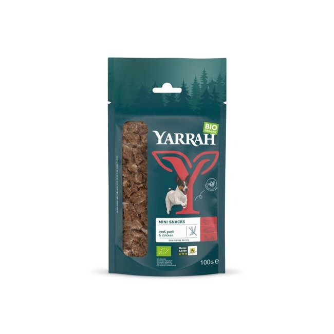 Mini snack voor honden bio 100 Gram