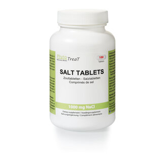 PhytoTreat Zouttabletten 1000mg NACL 100 Tabletten