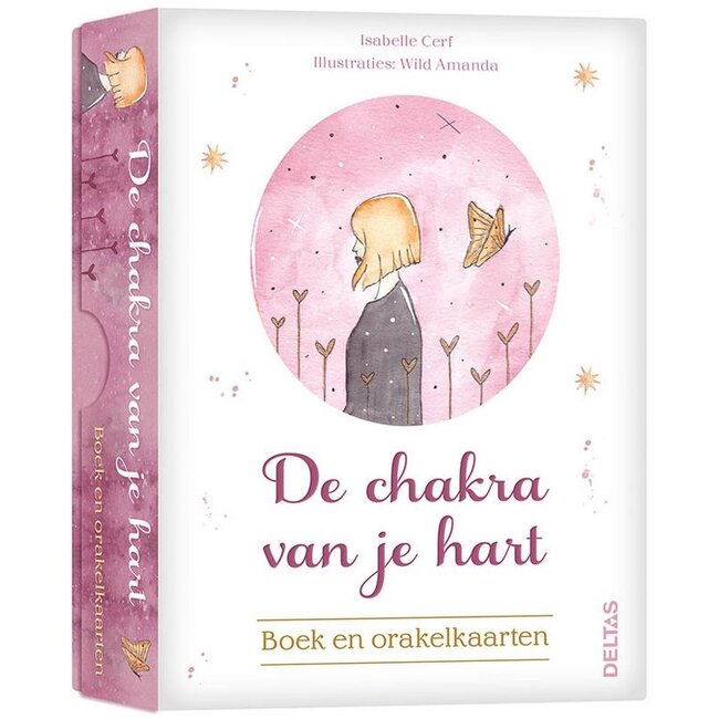 De chakra van je hart  boek en orakelkaarten 1 Set