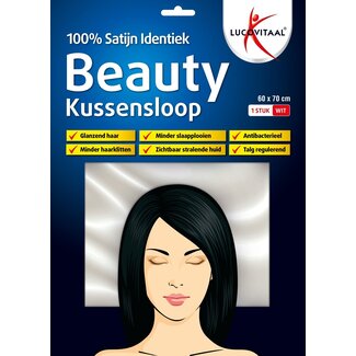Lucovitaal Kussensloop beauty 100% satijn 60 x 70cm 1 Stuks