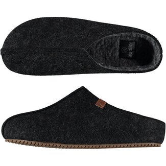 Apollo Apollo Zweedse slof antraciet maat 43/44 heren 1 Paar