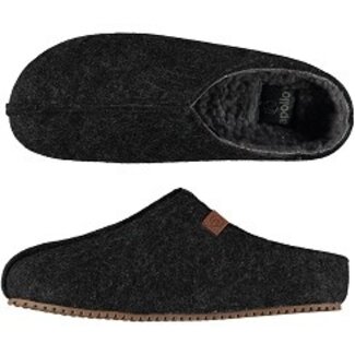 Apollo Apollo Zweedse slof antraciet maat 41/42 dames 1 Paar