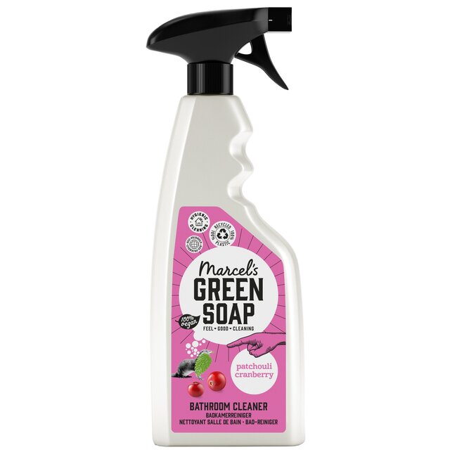Badkamerspray patchouli & cranberry 500 Milliliter
