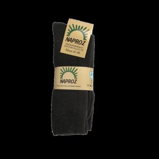 Naproz Thermo sokken zwart maat 47-49  3 Paar