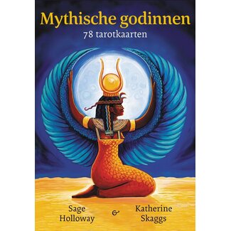 A3 boeken Mythische godinnen - 78 tarotkaarten 1 Set