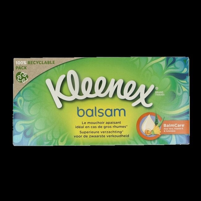 Balsam tissue box 64 Stuks