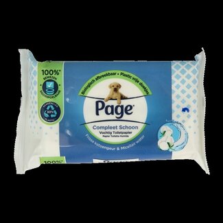 Page Page Papier toilette humide recharge 38 pièces