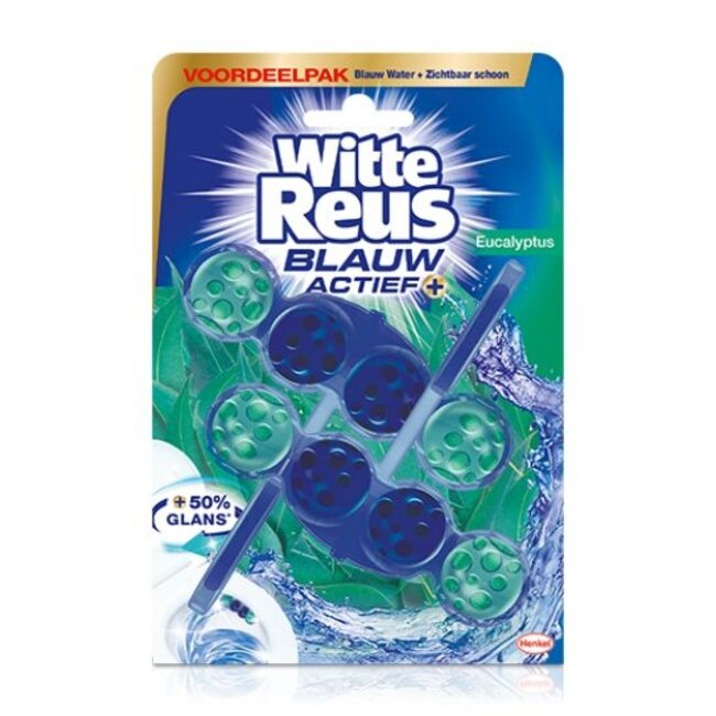 Toiletblok blauw actief eucalyptus 100 Gram