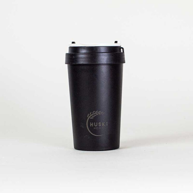 Rice husk cup obsidian 400ml 400 Milliliter