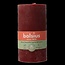 Bougie rustique Bolsius shine 130/68 velvet red 1 pièce