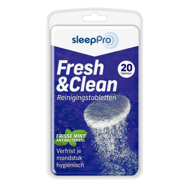 Fresh & clean reinigingstabletten 20 Stuks
