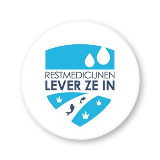 Service Apotheek Sticker medicijn afval 1 Rol
