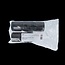 Zalfpot/cremepot incl deksel amb bruin glas 120ml 5 Stuks