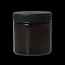 Zalfpot/cremepot incl deksel amber bruin glas 60ml 5 Stuks