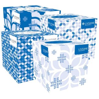 Livsane Tissues soft 3-laags assorti box 60 Stuks