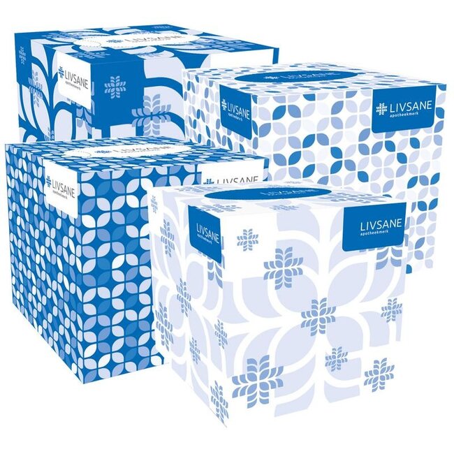 Tissues soft 3-laags assorti box 60 Stuks