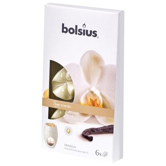 Bolsius True Scents waxmelts vanilla 6 Stuks