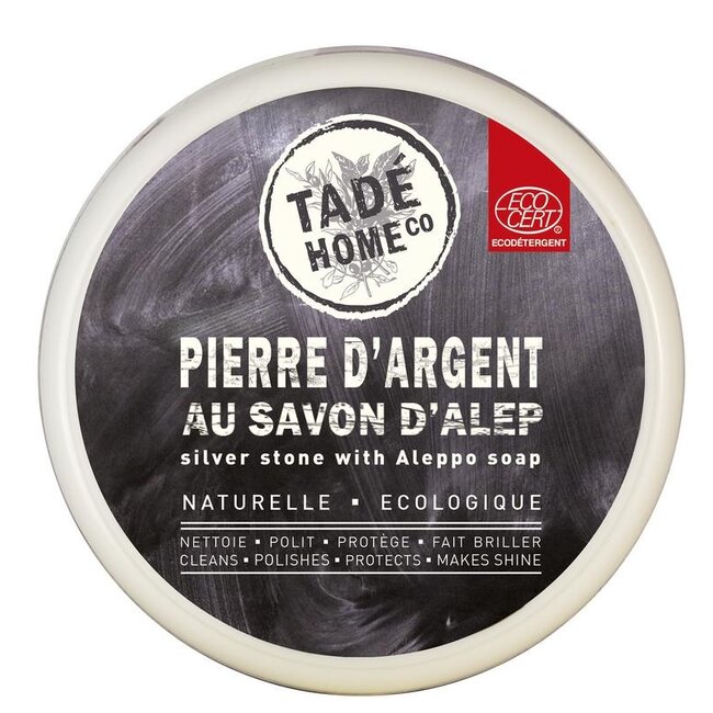 Zilverpoets met aleppozeep 300 Gram