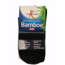 Bamboe sok lang zwart  maat 35-38 1 Paar