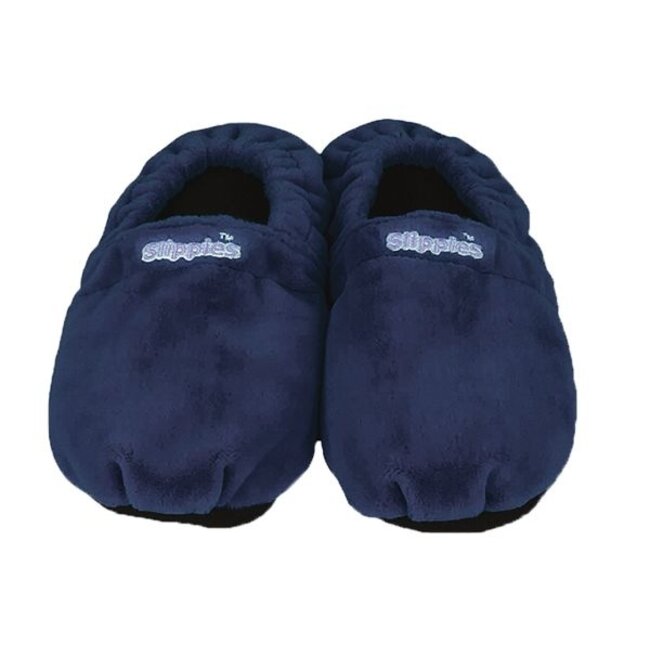 Slippies maat 8-11 (41-45) donker blauw 1 Paar