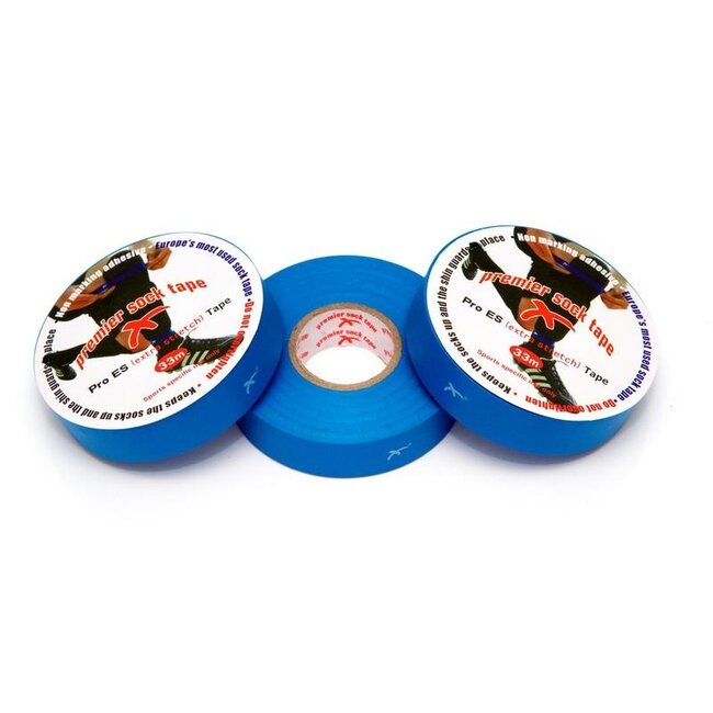 Kousentape sky blauw 33m x 19mm 1 Stuks