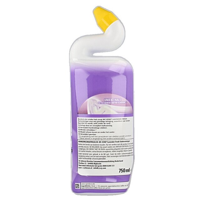 WC Eend Action gel lavendel fresh 750 Milliliter