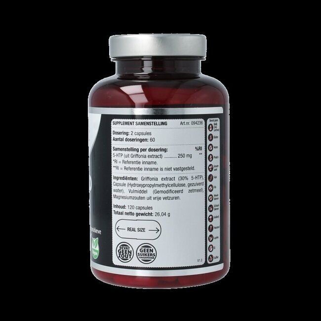 Lucovitaal 5-HTP 250mg 120 Capsules