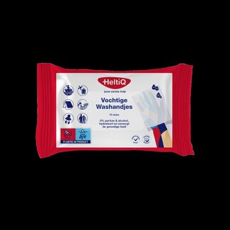 Heltiq Vochtige washandjes 10 Stuks