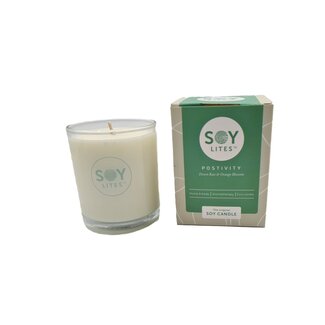 Soylites Soja geurkaars positivity 70 Milliliter