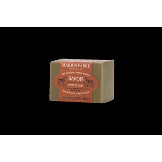 Marius Fabre Marius Fabre Paard olijfolie zeep voor leer bio 200 Gram