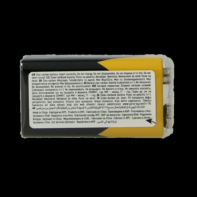 Pile Varta Superlife 9 volts 1 pièce