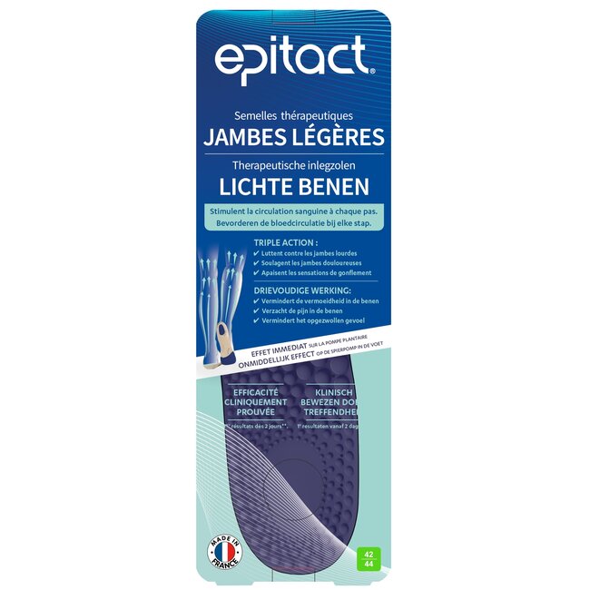 Inlegzolen lichte benen 42-44 1 Paar