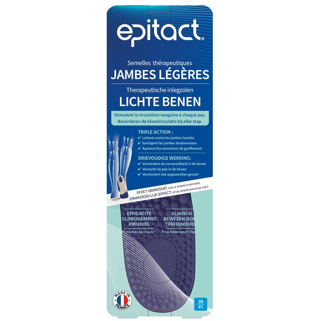 Inlegzolen lichte benen 39-41 1 Paar