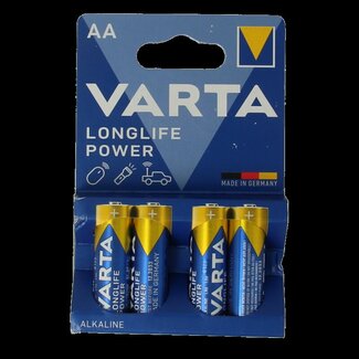 Varta Batterij AA high energy  4 Stuks