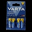 Batterij AA high energy  4 Stuks