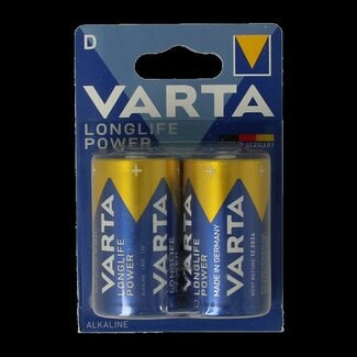 Varta Batterij mono d 2 Stuks