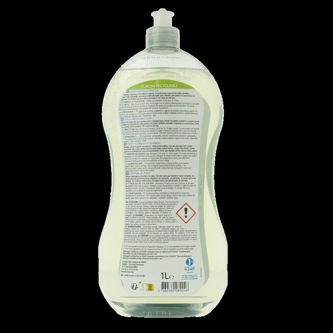Ecodoo Afwasmiddel vloeibaar hypoallergeen 1 Liter