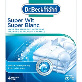 Dr.Beckmann Super wit 40 gram 4 Stuks