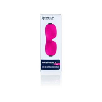 Ohropax Slaapmasker roze 1 Stuks