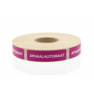 Brocacef Strooketiket afhaalautomaat 12 x 44mm 750 Stuks