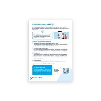 Service Apotheek Scheurblok "een andere verpakking" 1 Stuks