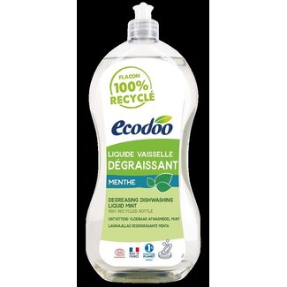 Ecodoo Afwasmiddel vloeibaar ontvettend munt bio 1 Liter
