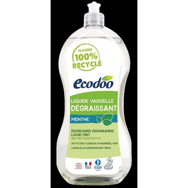 Afwasmiddel vloeibaar ontvettend munt bio 1 Liter