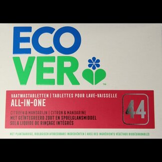 Ecover Vaatwastabletten all-in-1 44 Tabletten