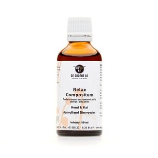 Groene Os Relax compositum hond/kat 50 Milliliter