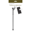 Wandelstok opvouwbaar zwart 1 Stuks