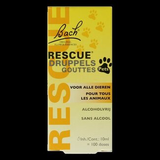 Bach Rescue Rescue pets druppels 10 Milliliter