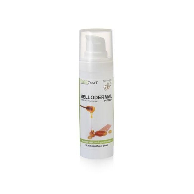 Mellodermal honingcreme outdoor dieren 30 Milliliter