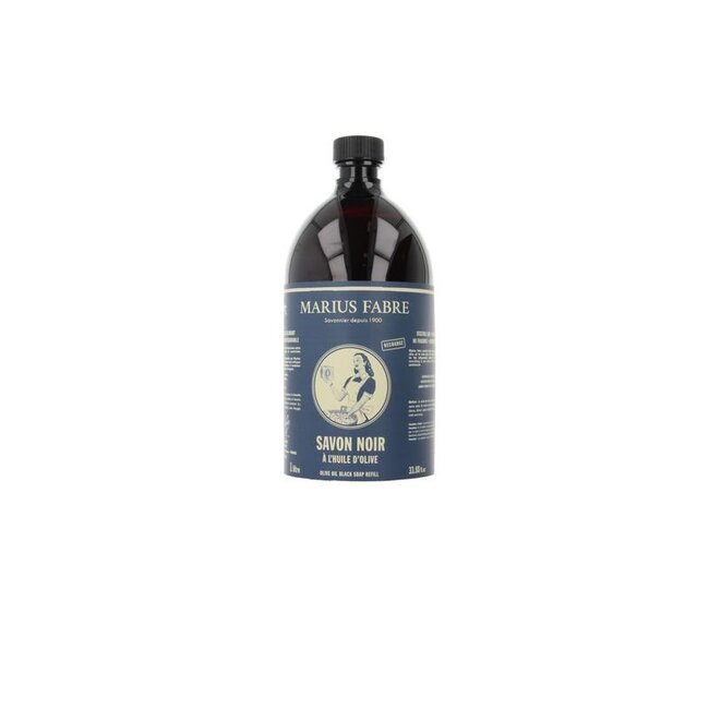 Savon noir zwarte zeep navulling 1 Liter