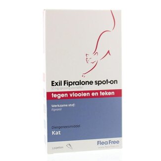 Exil Fipralone spot on kat 3 Stuks